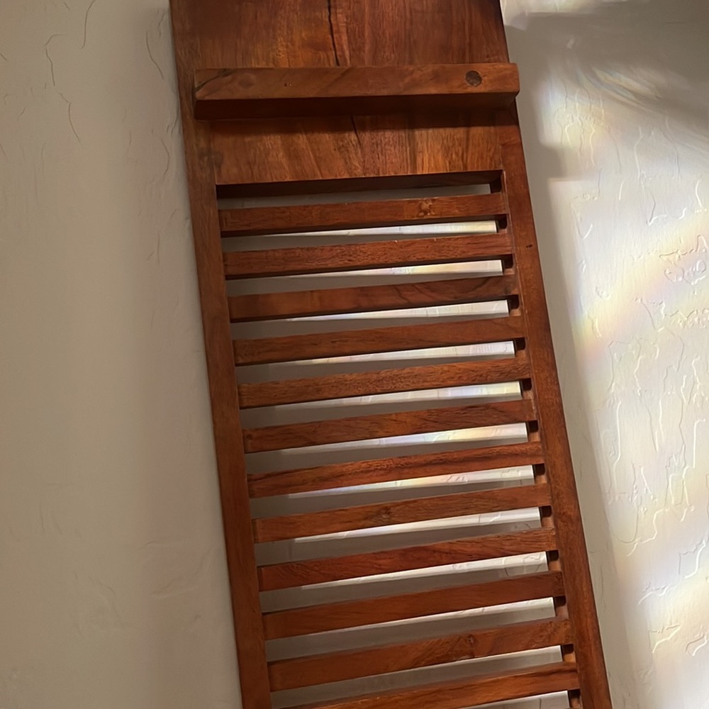 Slatted Wood Bathtub Tray - Hearth & Hand™ with Magnolia - Picture 8 of 12
